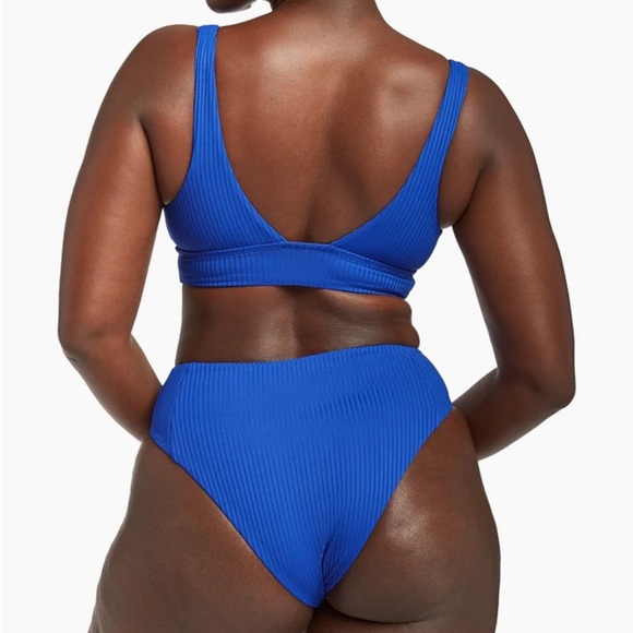 Vitamin A cobalt blue Sienna bikini top and bottoms set - Large - Picture 2 of 2